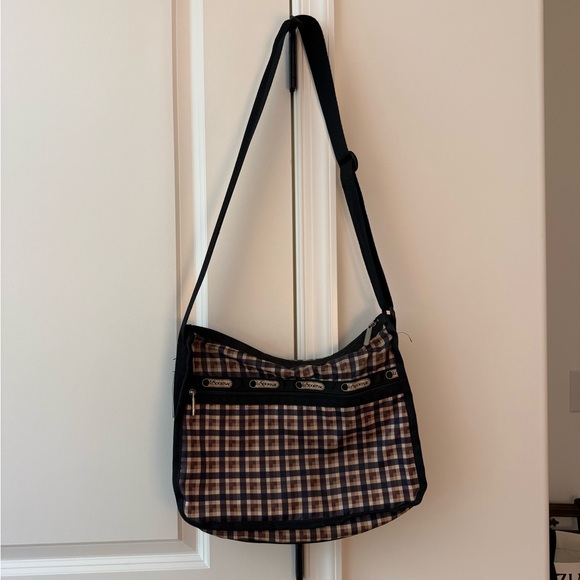 LeSportsac Plaid Cross Body Bag - Picture 1 of 4